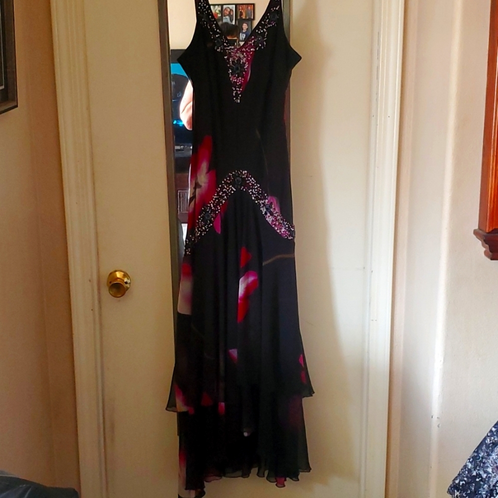 Large cocktail dress
